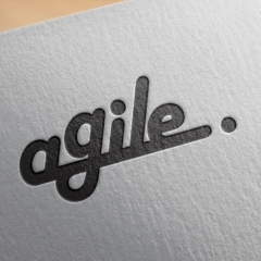 Agile Seb Logo Mockup